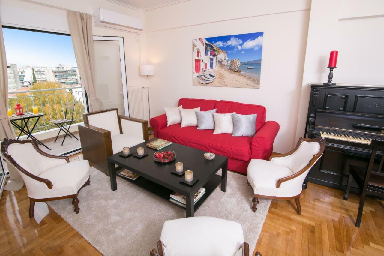 Апартаменты Magnificent Luxury Retrostyle Flat Acropolis View Афины Экстерьер фото