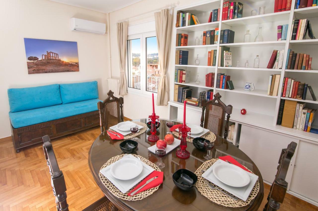 Апартаменты Magnificent Luxury Retrostyle Flat Acropolis View Афины Экстерьер фото