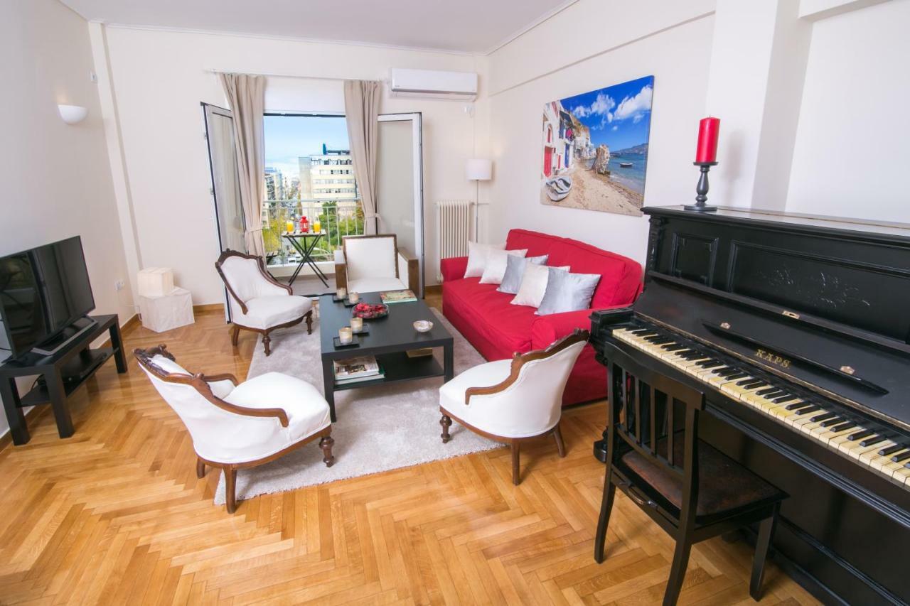 Апартаменты Magnificent Luxury Retrostyle Flat Acropolis View Афины Экстерьер фото